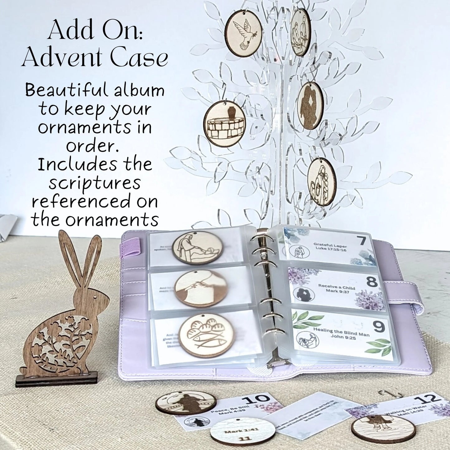 Book of Mormon Easter Advent Calendar Set: Easter Ornaments & Easter Tree