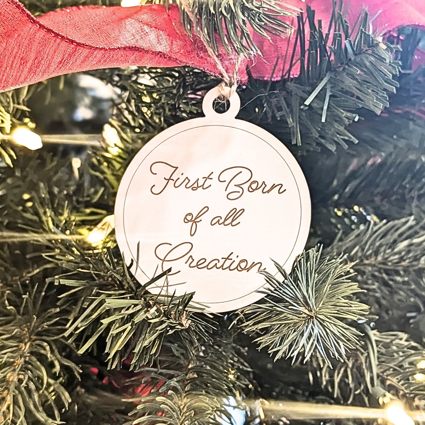 Names of Jesus Ornaments Set