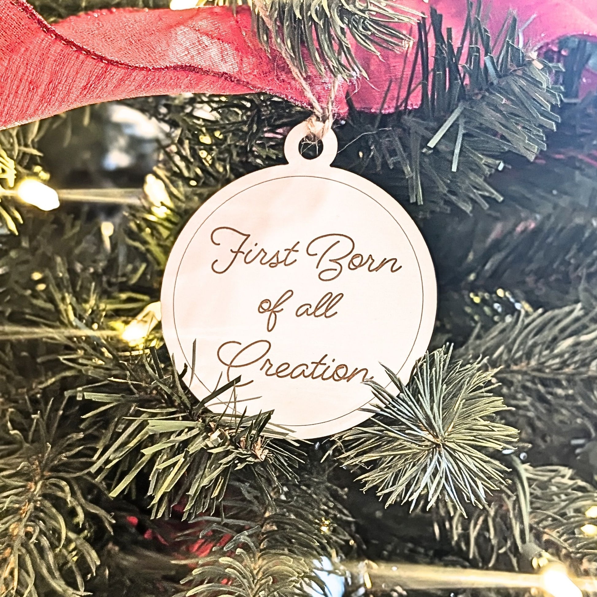 Names of Jesus Ornaments Set