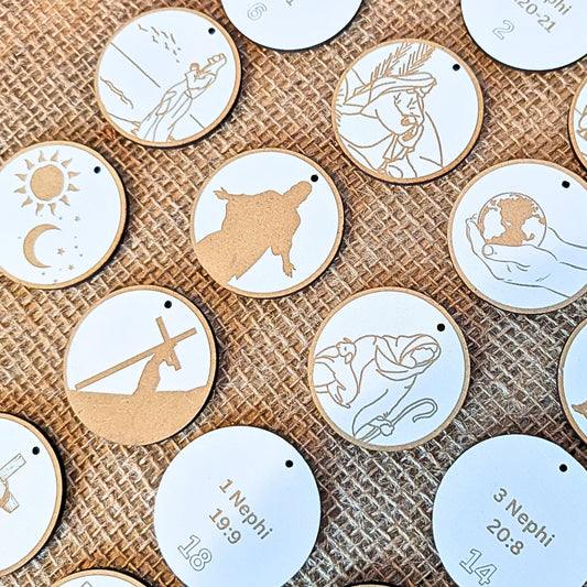 Book of Mormon Easter Advent Ornaments