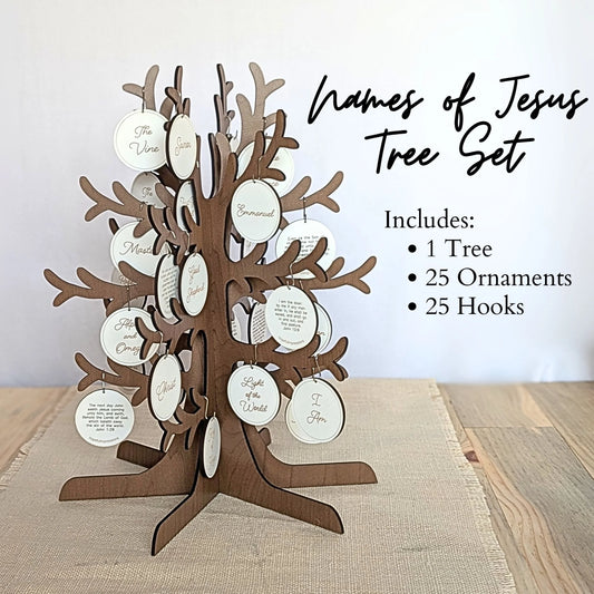 Names of Jesus Tree Set