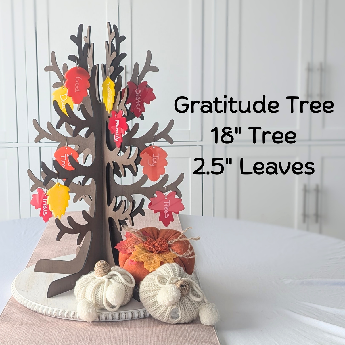Gratitude Tree Set: Gratitude Leaves & Thankful Tree