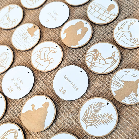 New Testament Easter Advent Ornaments