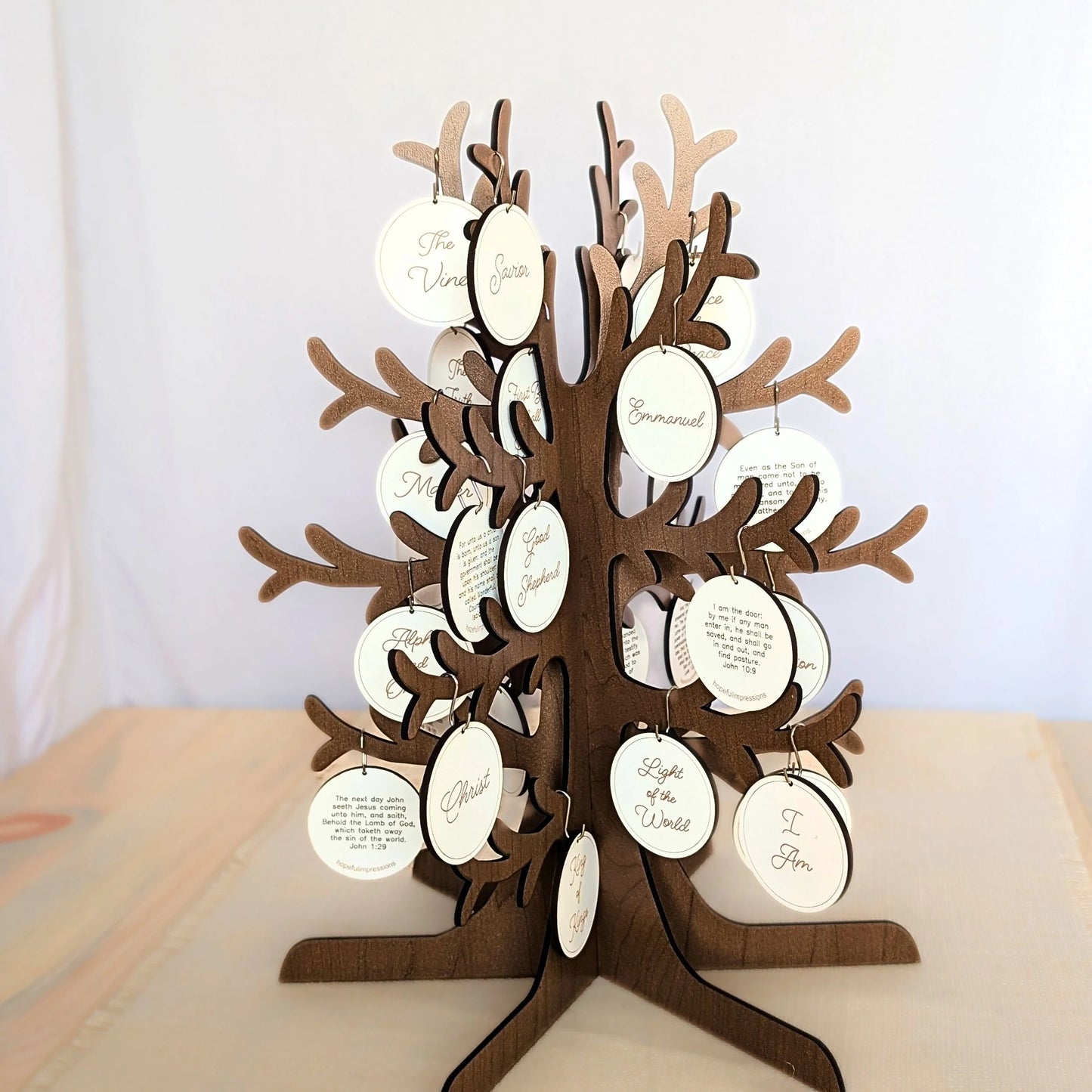 Names of Jesus Tree Set