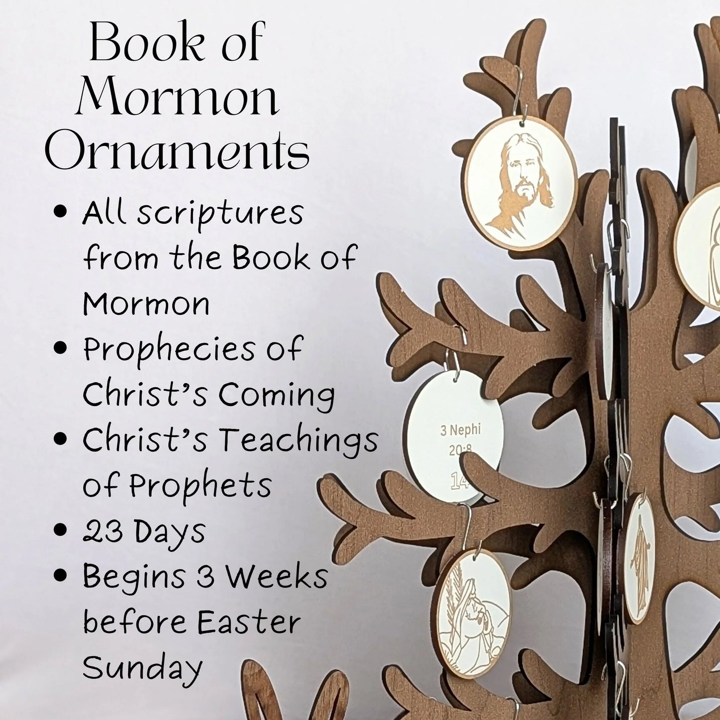 New Testament Easter Advent Ornaments