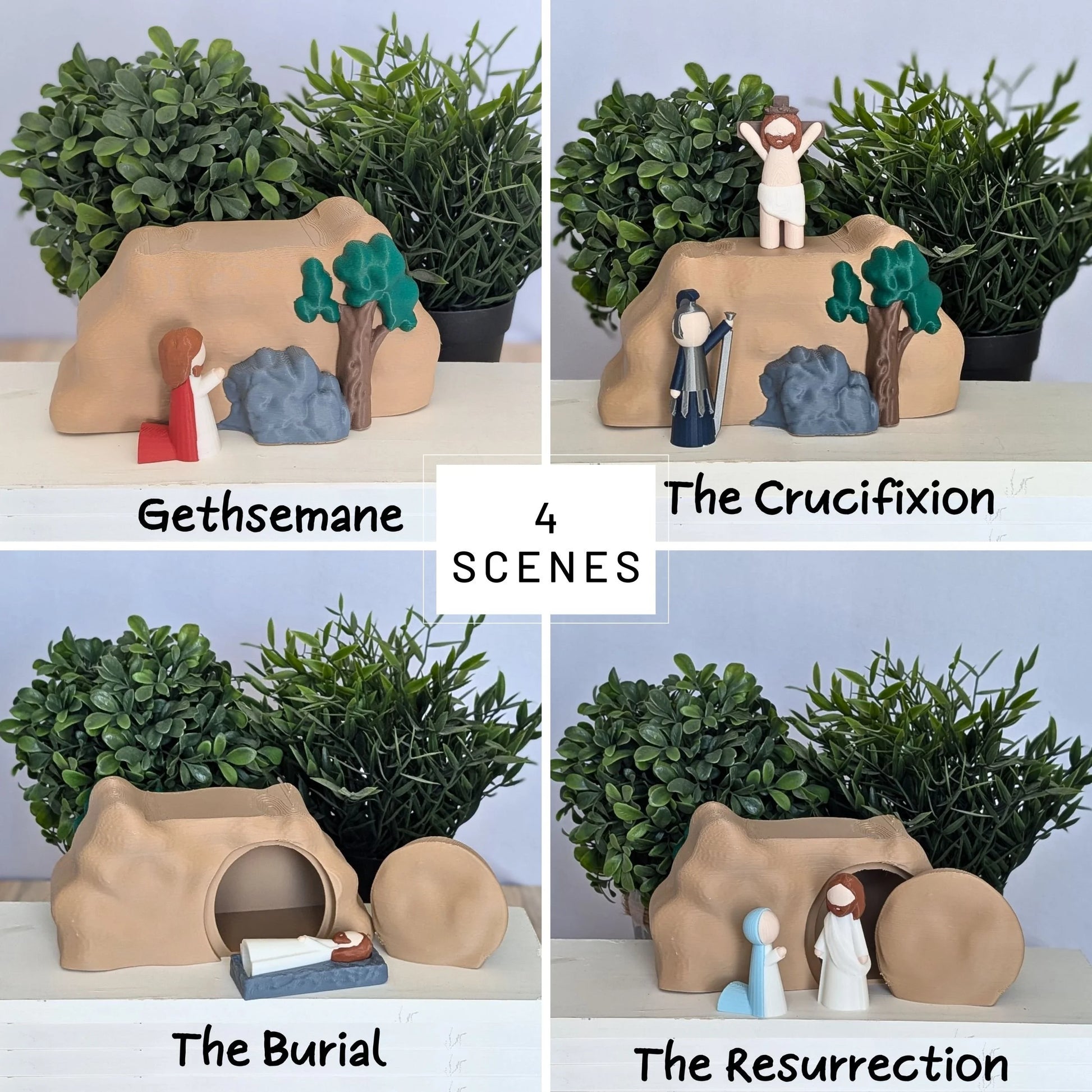 10-Piece Easter Crèche – A Hands-On Way to Share the Easter Story