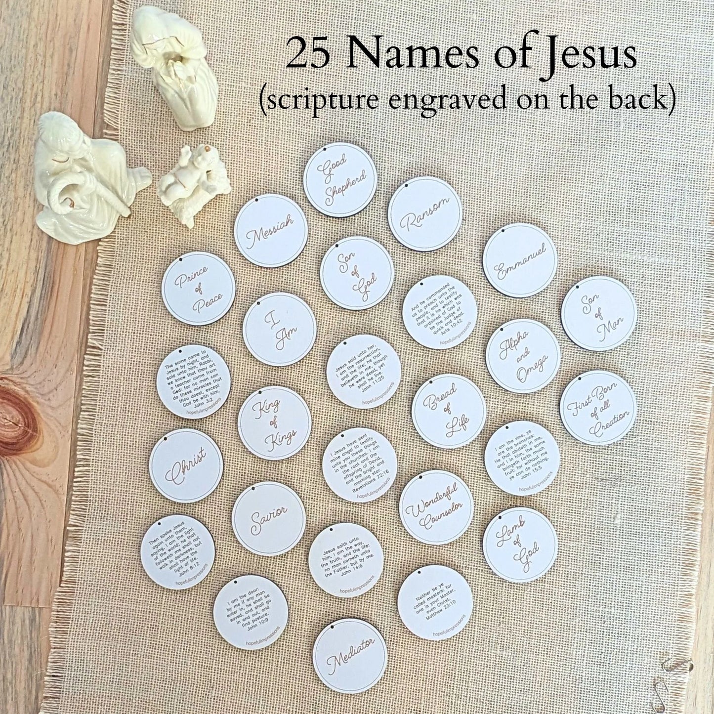 Names of Jesus Tree Set