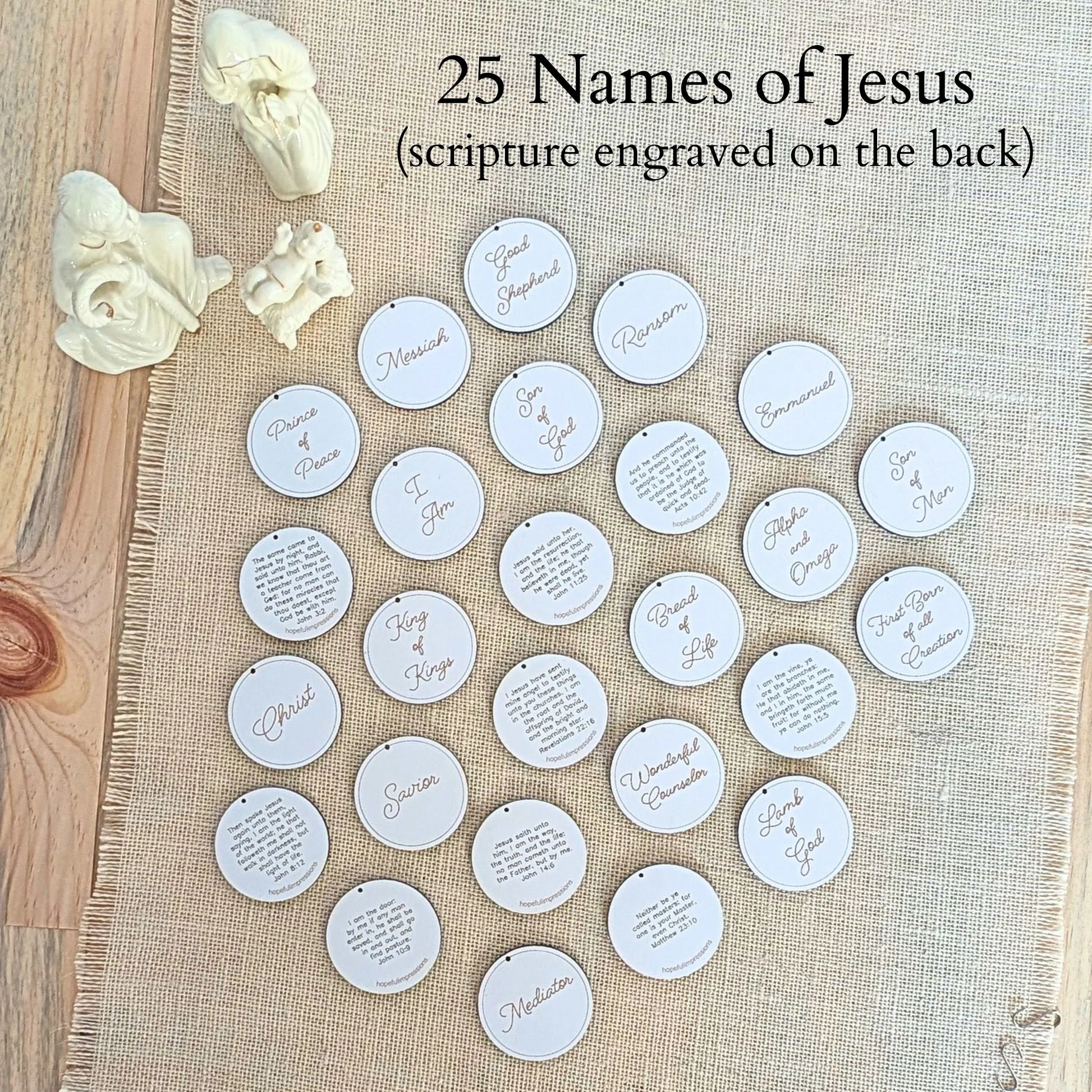 Names of Jesus Tree Set