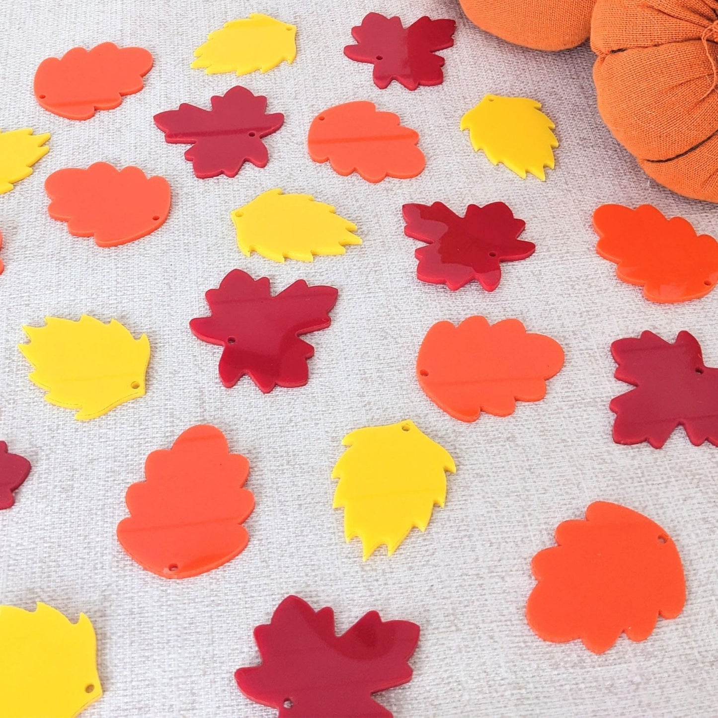 Gratitude Ornaments: Acrylic Leaves