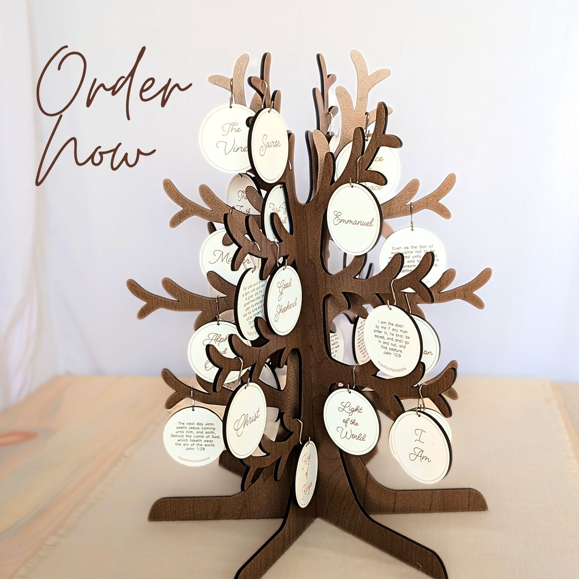 Names of Jesus Tree Set