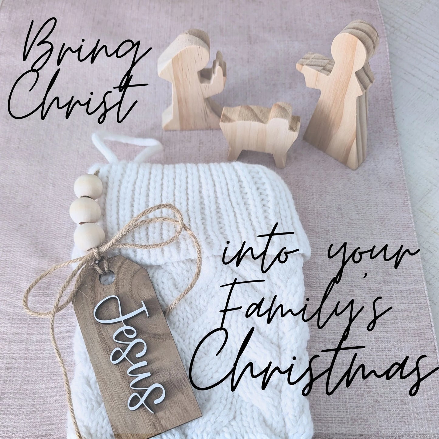 Jesus Stocking, My Gift to Jesus